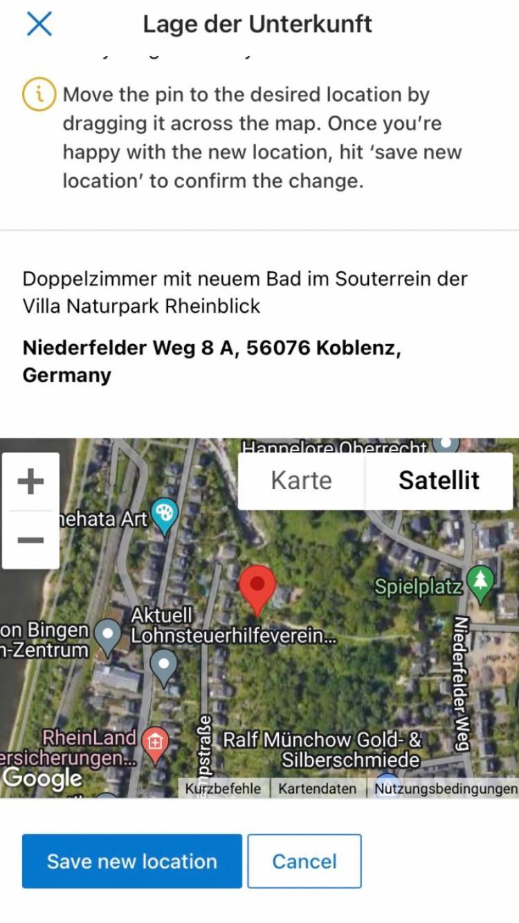 Doppelzimmer Mit Neuem Bad Im Souterrain Der Naturpark Apartment *